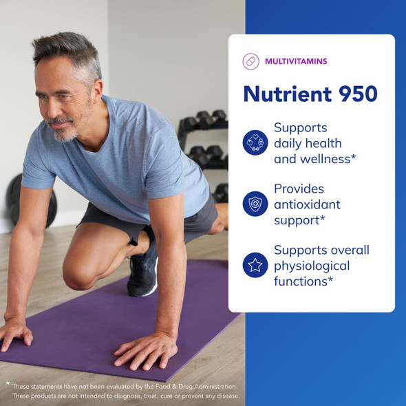 Pure Encapsulations Nutrient 950 with Vitamin K - Vitamin Mineral Formula for Optimal Health 180 Capsules Pure Encapsulations Nutrient 950 with Vitamin K - Vitamin Mineral Formula for Optimal Health 180 Capsules