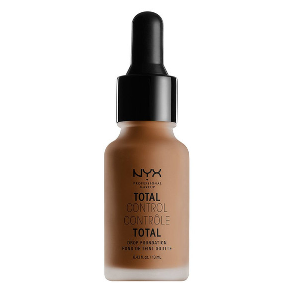 NYX PROFESSIONAL MAKEUP Total Control Drop Foundation - Mocha, Light Brown