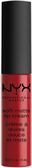 NYX Professional Makeup Soft Matte Lip Cream, Amsterdam, 0.27 Ounce