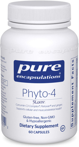 Pure Encapsulations - Phyto-4 - Hypoallergenic Supplement Supports Immune, Cellular and Tissue Health - 60 Capsules