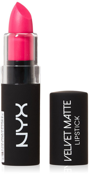 NYX Professional Makeup Velvet Matte Lipstick, Miami Nights, 0.14 Ounce