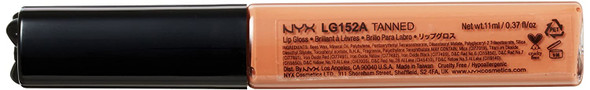 NYX Professional Makeup Mega Shine Lip Gloss, Tanned, 0.37 Ounce