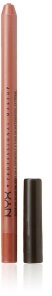 NYX PROFESSIONAL MAKEUP Slide On Lip Pencil, Lip Liner - Intimidate (Deep Rich Brown)