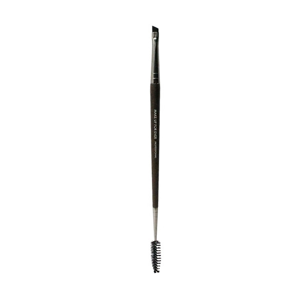 Make Up For Ever Double Ended Angled Eyebrow and Eyelash Brush, No. 274, 1 Count