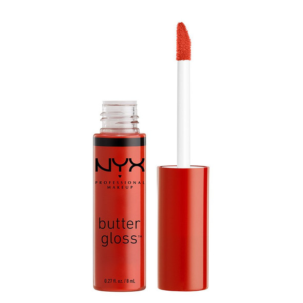 NYX Professional Makeup Butter Gloss, Strawberry Jam, 0.27 Fluid Ounce
