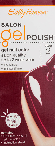 Sally Hansen Salon Pro Gel, Ruby Doo, 0.14 Fluid Ounce