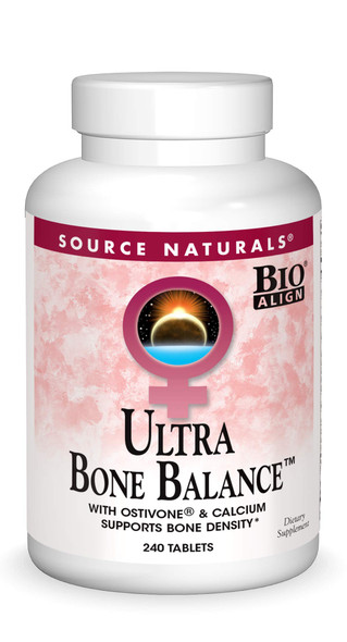 SOURCE NATURALS Eternal Woman Ultra Bone Balance Tablet, 240 Count