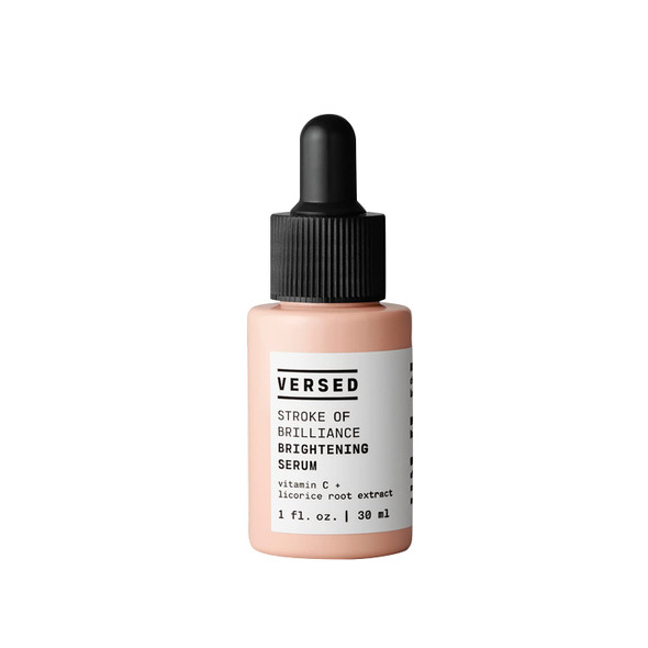 Versed Stroke Of Brilliance Brightening Facial Serum - Vitamin C, Licorice Root and Niacinamide Help Reduce Hyperpigmentation, Even Skin Tone and Firm for Hydrated Skin - Vegan (1 fl oz)