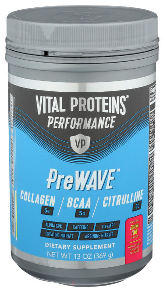 Vital Proteins, Preworkout Powder Prewave Guava Lime, 13 Ounce