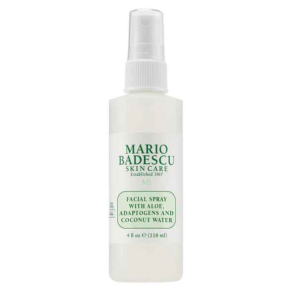 Mario Badescu Setting Facial Spray Mist with Aloe & Coconut Water, Refreshing and Hydrating Makeup Spray, Alcohol Free, Fragrance Free, Dye & Sulfate Free