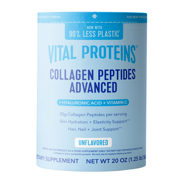 Vital Proteins Collagen Peptides Powder 20oz + Marine Collagen Peptides Powder