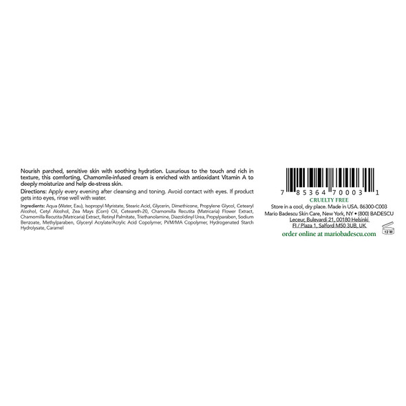 Mario Badescu Chamomile Night Cream, 1 oz