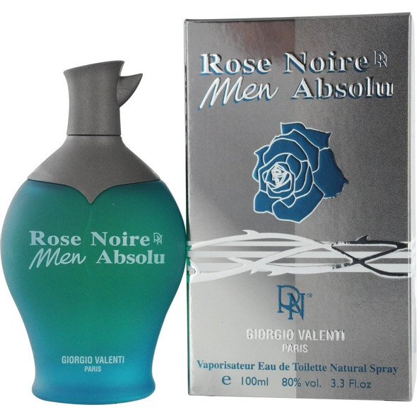 Rose Noire Men Absolu by Giorgio Valenti,Eau De Toilette Spray 3.3 Ounce