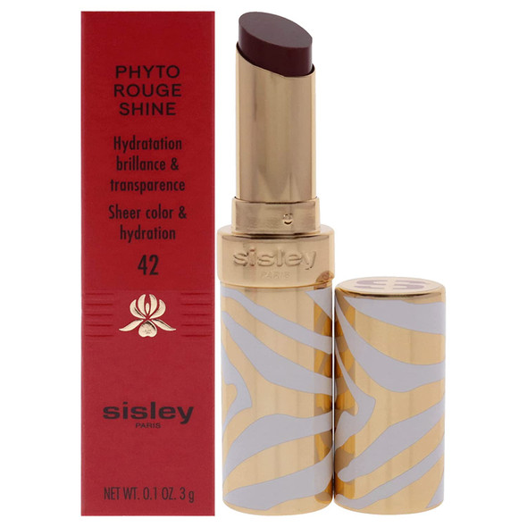 Sisley Phyto-Rouge Shine Lipstick - 41 Sheer Red Love Lipstick (Refillable) Women 0.1 oz