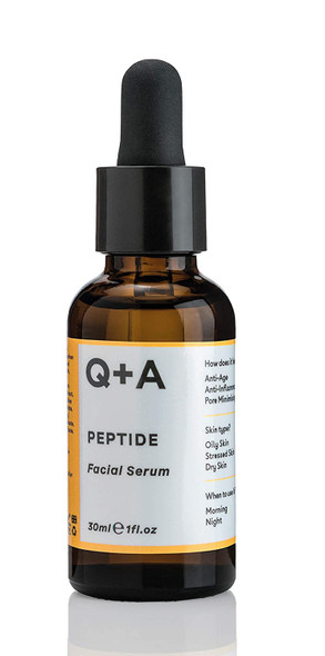 QA Peptide Facial Serum. A powerful antiageing Peptide serum to revitalise your skin. 30ml/1fl.oz