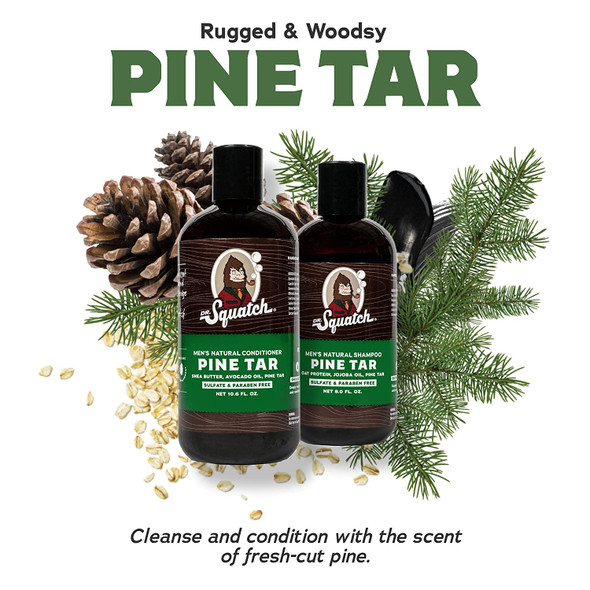 Dr. Squatch Pine Tar Conditioner 10.6 oz (1 Pack)