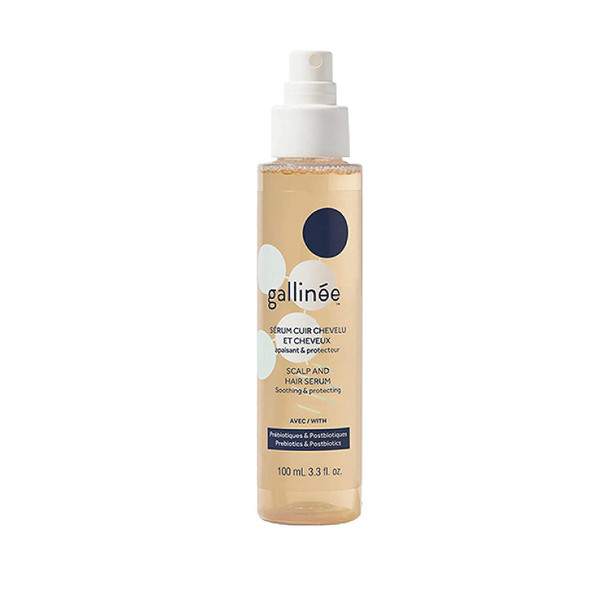 Gallinee Scalp & Hair Serum  Prebiotic and Postbiotic Complex Protecting Hair Serum with Lactic Acid, 100ml / 3.4 Fl oz.