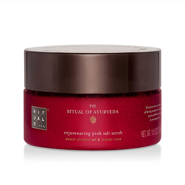 RITUALS Ayurveda Body Scrub - Exfoliating Scrub with Punjabi Pink Salt & Sweet Almond - 10.5 Oz