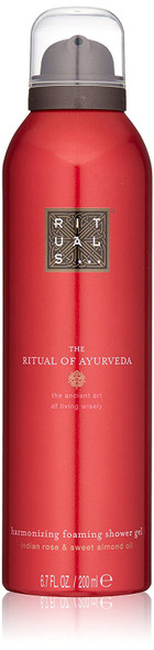 Rituals The Ritual of Ayurveda Foaming Shower Gel,6.7 Fl Oz