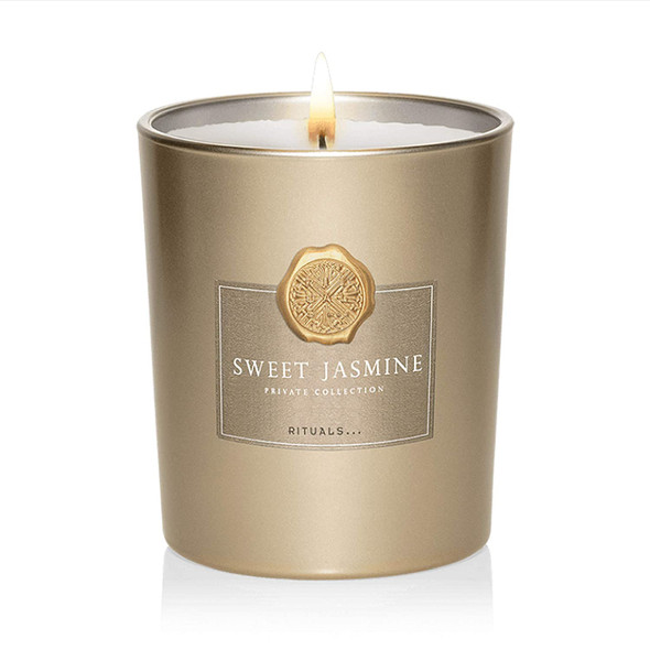 RITUALS Sweet Jasmine Luxury Scented Candle with Fresh Citrus, Berries and Sandalwood - 12.6 Oz