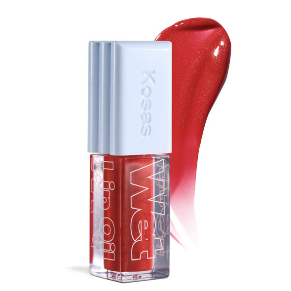 Kosas Wet Lip Oil Gloss | Juicy, Plumping Treatment, (Jaws)