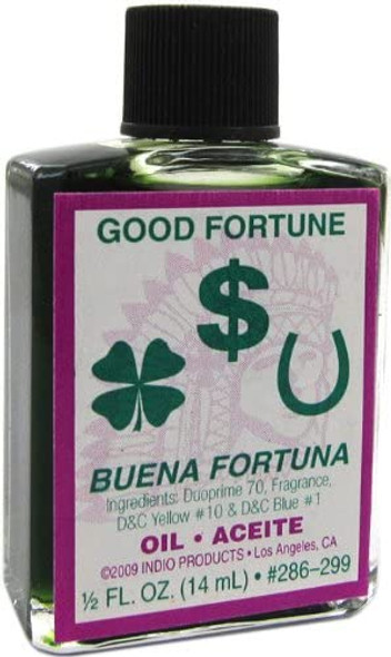Indio Products Good Fortune Oil 1/2 fl. oz.