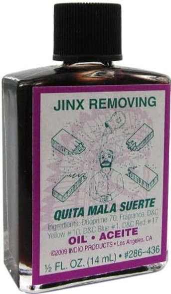 Indio Products Jinx Removing Oil 1/2 fl. oz.