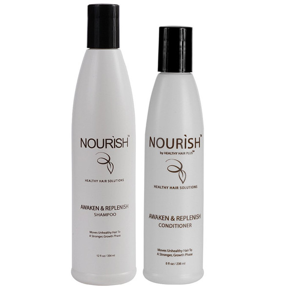 Nourish - Awaken and Replenish Combo  Hair Growth Shampoo & Conditioner for Thinning Hair Treatment