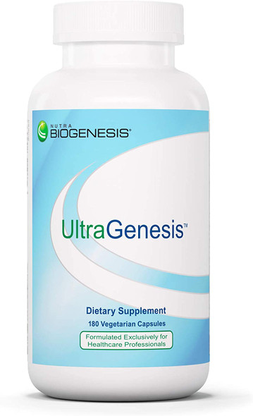 Nutra BioGenesis - UltraGenesis - Comprehensive Bioavailable Hypoallergenic Multivitamin Capsules - 180 Capsules