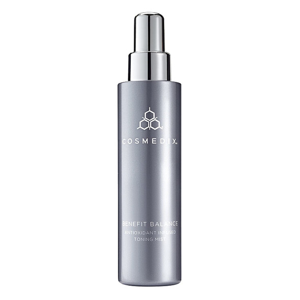 COSMEDIX Benefit Balance Antioxidant Infused Toning Mist, Nourishing Face Toner, Green Tea, Aloe Vera, Cruelty-Free, 5 Fl Oz