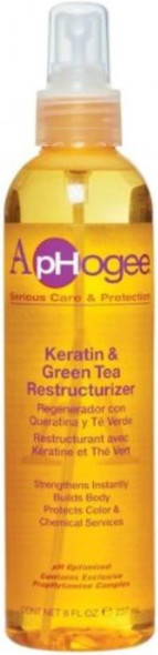 Aphogee Keratin & Green Tea Restructurizer, 8 oz (Pack of 4)