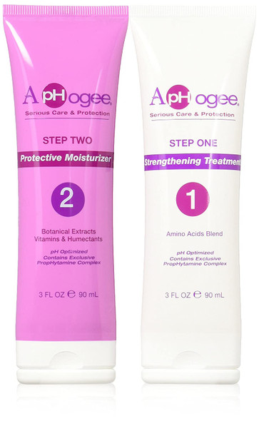 Aphogee Hair Strengthening Kit, 2 Count, 6 Fl.Oz