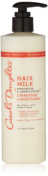 Carol's Daughter Hair Milk Nourishing & Conditioning Cleansing Conditioner, 12 Ounce