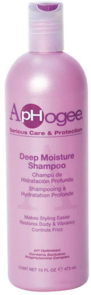 Aphogee Deep Moisture Shampoo, 16 oz (Pack of 3)