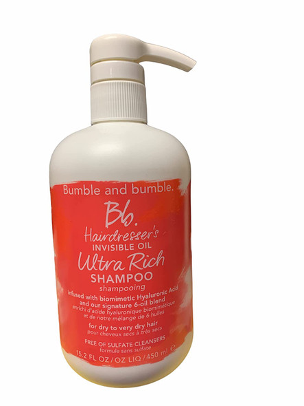 Bumble and Bumble Hairdresser's Invisible Oil Ultra Rich Shampoo 15.2 OZ