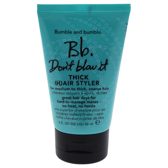 Bumble and Bumble Don't Blow It Thick hair Styler for Unisex Cream, 2 Ounce