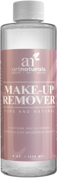 ArtNaturals Natural Oil-Free Makeup Remover - Cleansing Cosmetics – for Face - 8.0 oz