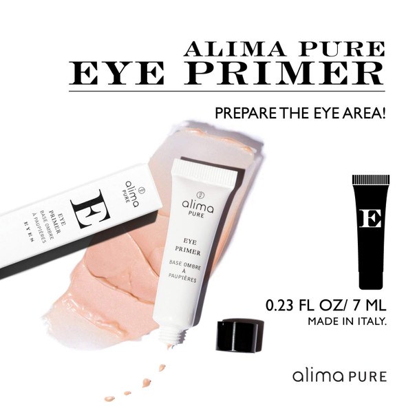 Alima Pure | Eye Primer | Eyeshadow Primer | With Squalane and Shea Butter | Makeup Primer | .23 fl oz/ 7 ml