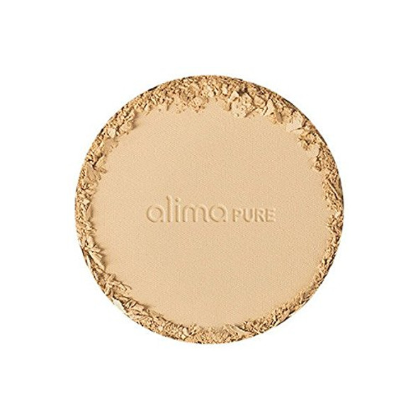 Alima Pure Pressed Foundation with Rosehip Antioxidant Complex Refill - Pressed Powder- Mineral Powder Foundation | Ginger