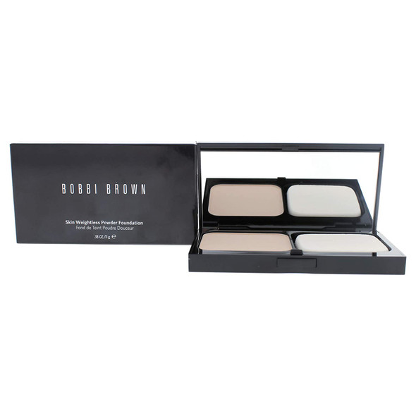 Bobbi Brown Skin Weightless Powder Foundation 1-25 Cool Ivory for Women, 0.38 Ounce