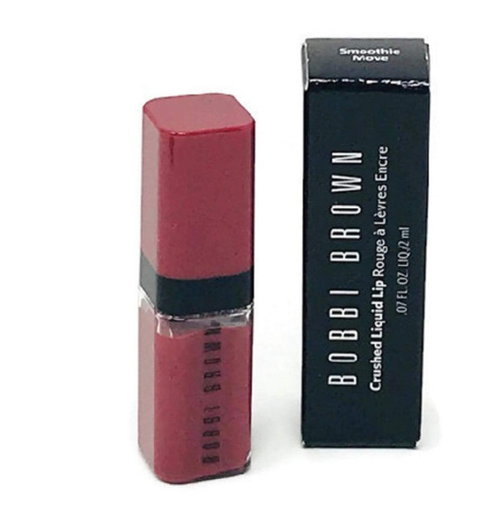 Bobbi Brown Crushed Liquid Lip - Smoothie Move Mini Size 0.07oz/2ml