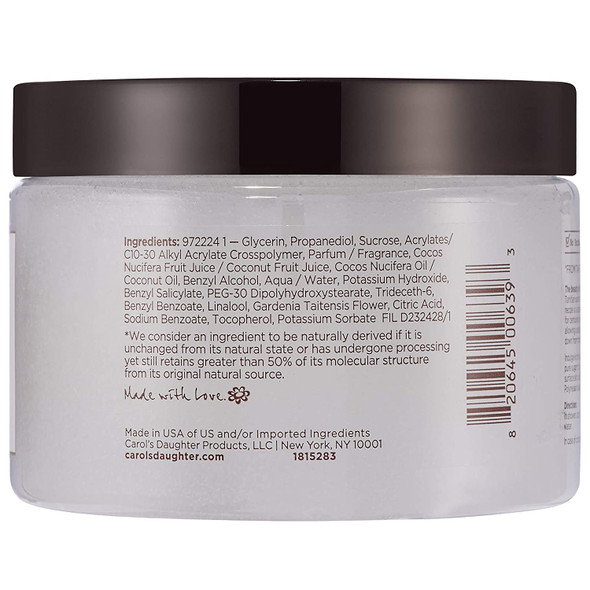 Carols Daughter Monoi Body Head To Toe Exfoliation Body Scrub with Monoi Oil, a Blend of Coprah Coconut Oil and Tiare Gardenia for Healthier, More Radiant Skin That Glows, 12 Ounce