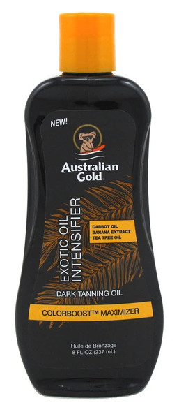 Australian Gold Intensifier Exotic Oil 8 Ounce (235ml) (Pack of 3)