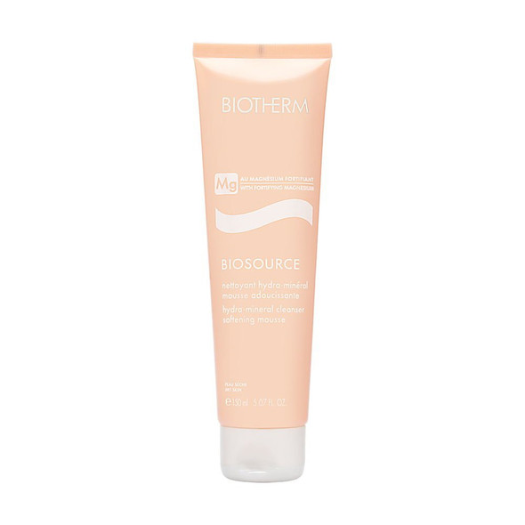 Biotherm Bio Source Hydra-Mineral Cleanser Softening Mousse for Unisex, 5.07 Ounce