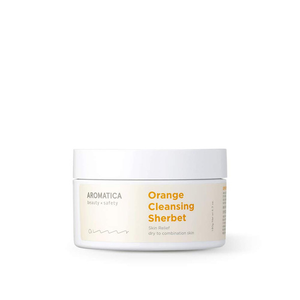 AROMATICA Orange Cleansing Sherbet 6.35oz / 180g, Vegan