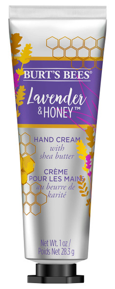 Burts Bees Lavender & Honey Hand Cream with Shea Butter, 1 Oz (Package May Vary)