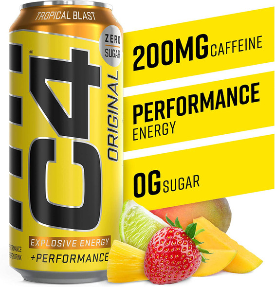 Cellucor C4 Original Carbonated Zero Sugar Energy Drink