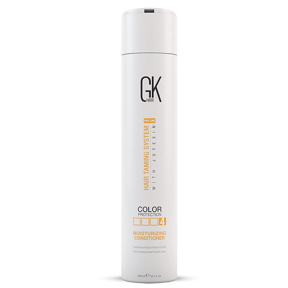 GK HAIR Global Keratin Moisturizing Conditioner (300ml/10.1 Fl Oz) Hydrating Color Protection Dry Damage Curly Frizzy Thinning Color Treated Hair Repair Organic Paraben Sulfate Free All Hair Types