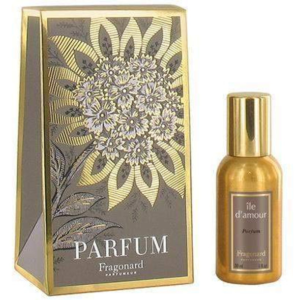 Fragonard Ile D'Amour 30 ML Gold Bottle Parfum