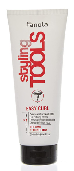 Fanola Styling Tools Easy Curl Defining Cream, 8.44 Ounce